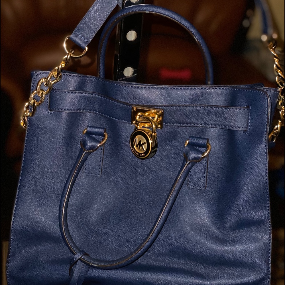 Authentic Navy Mk Bag Gem